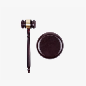 Martillo de madera resistente para jueces o abogados